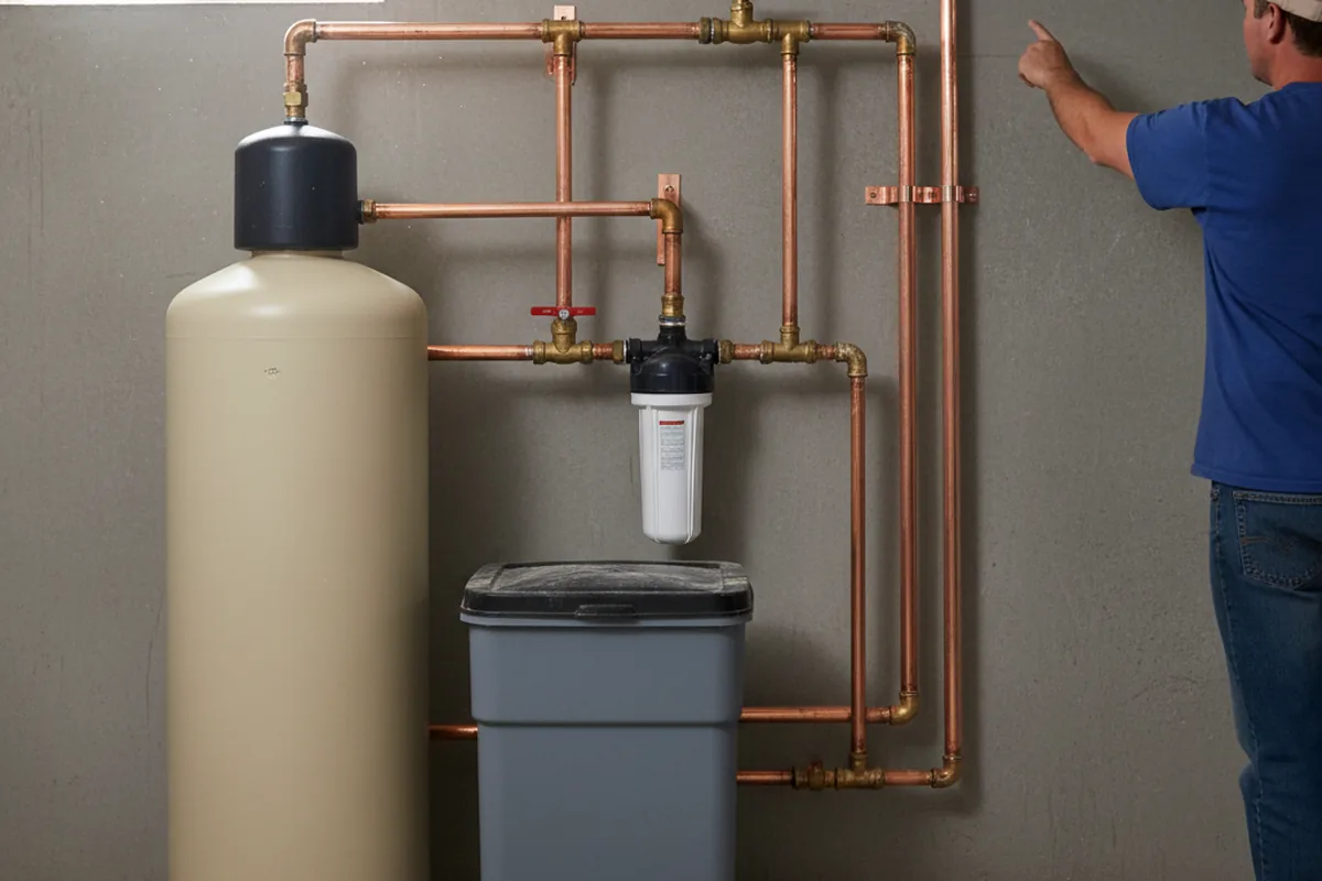 Whole-house water treatment system installed in Stockdale